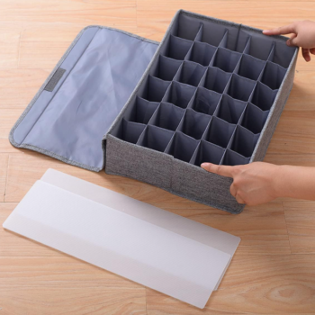 10 Pack Foldable Drawer Baskets for Baby Clothes, Socks and Underwear