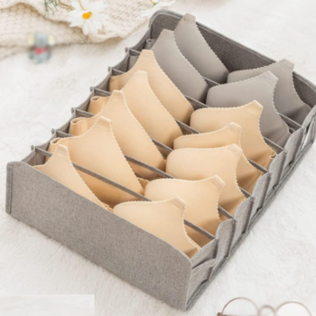 12 Compartment Drawer Organizer for Socks, Scarves, Ties and Bras