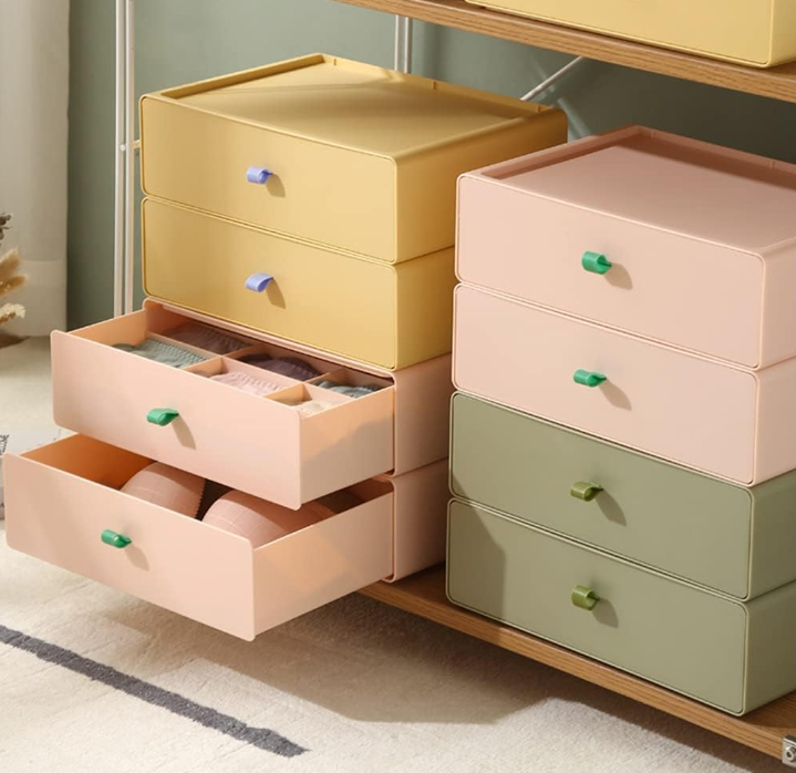17 Compartment Drawer Storage Case for Bras, Socks and Underwear